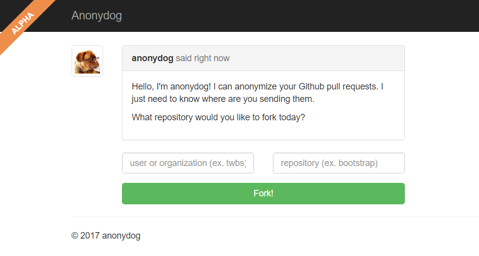 Anonimizar pull requests en GitHub
