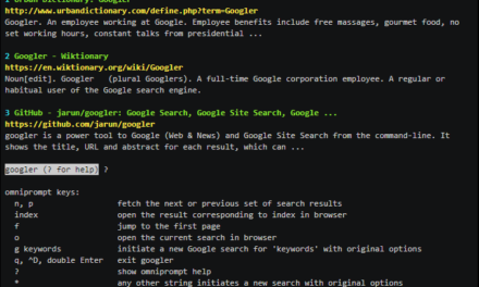 Googler – Busca en Google (y más) desde la línea de comandos